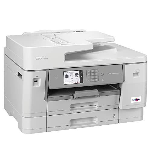 Brother INKvestment Tank Color All in One Printer for Small Business with 11 x 17 in Scanning, Wireless Printing, and Triple Layer Security - Up to 1-Year of Ink Included (MFC-J6955DW) 5