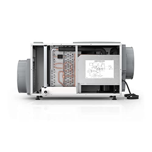 AprilAire E080 Pro 80-Pint Whole-House Dehumidifier, Energy Star Certified, Commercial-Grade for Basement, Crawlspace or Whole House up to 4,400 sq. ft. 25