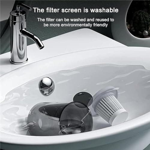 Ezvacc Pro Portable Handheld Vacuum, Ezvacpro Vacuum Cordless Vacuum Cleaner Home Pro, Homepro 12000Pa Wireless Handheld Car Vacuum Cleaner Strong Suction With Nozzle for Car, Home, Office, Pet 9