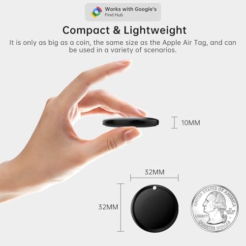 JNLIK Air Tracker Tag for Android（Android Only ） IP65 Waterproof Smart Tag & Item Finder | Ultra-Long Battery | Works with Google Find My Device | Find Keys/Wallet/Car (2026 new Model) 7