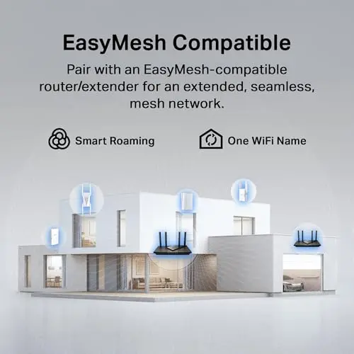 TP-Link AX1800 WiFi 6 Router (Archer AX21) – Dual Band Wireless Internet, Gigabit, Easy Mesh, Works with Alexa - A Certified for Humans Device, Free Expert Support 8