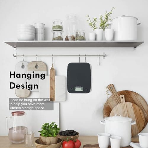 NUTRI FIT Digital Food Scale, 11lb Kitchen Scale Digital Weight, Cooking Scale for Food Ounces and Grams, 4 Units with 0.1oz/1g Precision, LCD Display with Tare Function 7