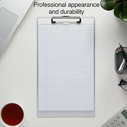 Staples Aluminum Clipboard, Legal Size, Silver – Heavy‑Duty Metal Clipboard 6