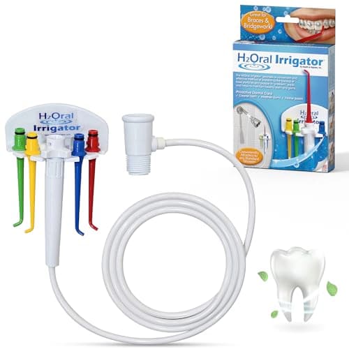 Oral Irrigator Shower Dental Care System | Advanced Shower Water Flosser for Healthy Gums and Teeth | Shower Flosser | Dental Water Flosser for Superior Dental Hygiene at Home | Made in U.S.A. 7