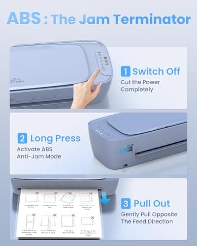 13 Inch Laminator Machine 11x17 with Laminating Sheets Personal Laminator for Teachers, 60S Warm Up Cold Thermal Lamination Machine for Home Office, A3 Laminating Machine Portable Paper Laminate Kit 8