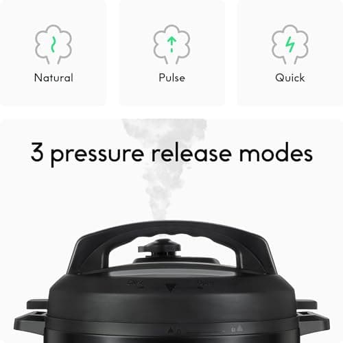 CHEF iQ Smart Pressure Cooker with WiFi and Built-in Scale - Easy-to-Use 10-in-1 Multicooker with 500+ Guided Recipes - Rice Cooker, Slow Cooker, Instant Meals for Foodies - 6 Quart - Family Size 8