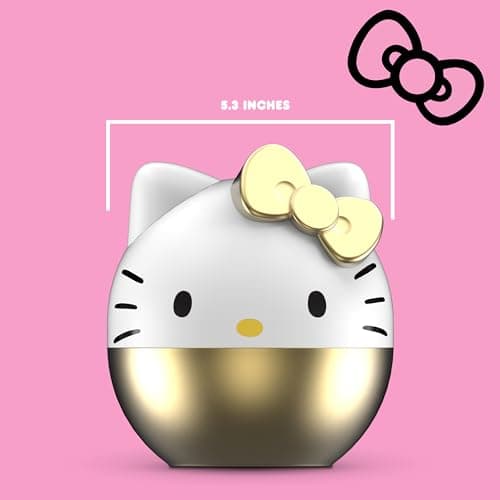 Hello Kitty Gold USB Tabletop Humidifier - 2 Mist Modes, Adorable Design, Perfect for Personal Spaces 5