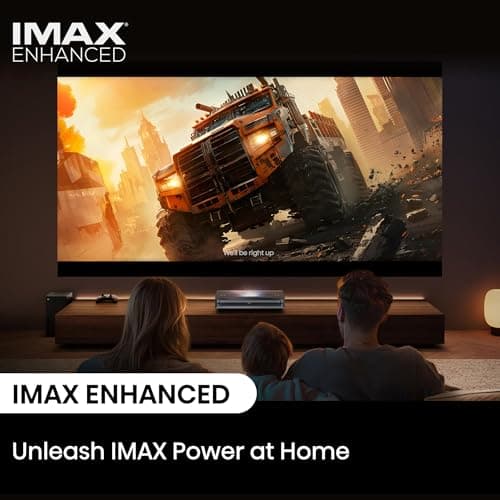 Hisense PX3-PRO Triple Laser Ultra Short Throw Cinema Projector, 80" to 150" Diag Imgae Size, 4K UHD, High Contrast, HDR10+, 3000 ANSI Lumens, (Renewed) 8