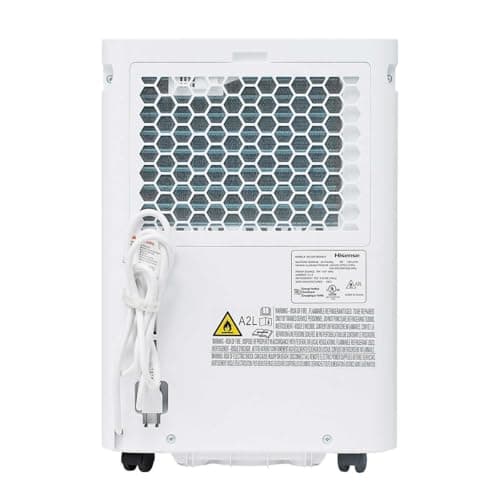 Hisense 35 Pint 3,000 sq. ft. Portable Dehumidifier, 3-Speed, Easy-carry handle - HD3524 (Renewed) 5
