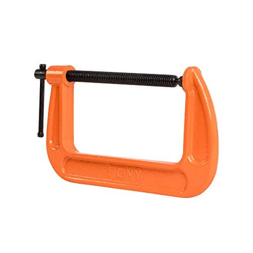 Pony Jorgensen 2660 6-Inch C-Clamp, Orange 8