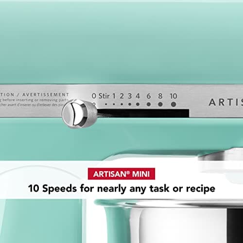 KitchenAid Artisan Mini 3.5 Quart Tilt-Head Stand Mixer - KSM3316X - Ice 7