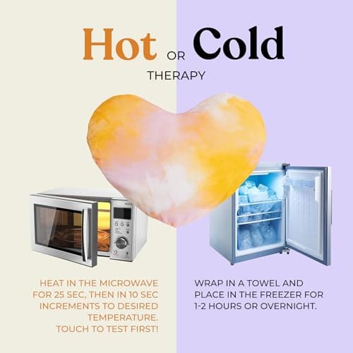 Heart Weighted Eye Mask for Sleeping - Lavender Eye Pillow, Migraine Relief, Meditation & Yoga 6