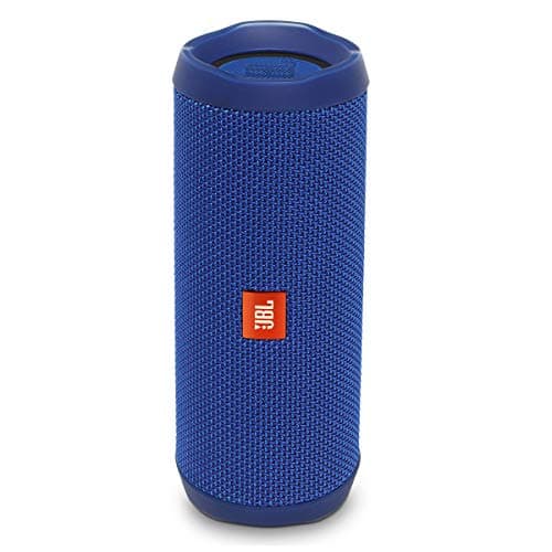 JBL Flip 4 IPX7 Waterproof Wireless Portable Bluetooth Rechargeable USB Speaker (Blue) (Renewed)
