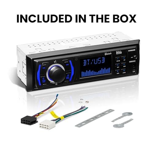 BOSS Audio Systems 616UAB Car Stereo With Bluetooth - Single DIN, MP3, USB, Aux-in, AM/FM, No CD DVD Player 6