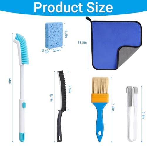 XANGNIER Dehumidifier Cleaner Brush Kits,12pcs Dehumidifiers Cleaning Brush Tools Accessories 6