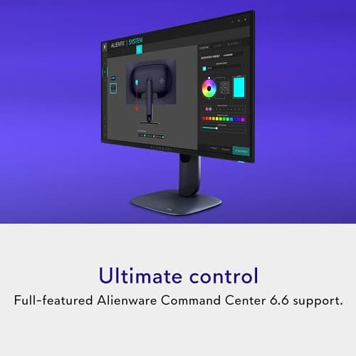 Alienware 27 4K QD-OLED Gaming Monitor AW2725Q - 26.7" 4K UHD QD-OLED 240Hz 0.03ms, NVIDIA G-SYNC Compatible, AMD FreeSync Premium Pro, VESA AdaptiveSync, Dolby Vision, VESA DisplayHDR True Black 400 8