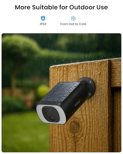 ieGeek Security Cameras Wireless Outdoor, 2K WiFi Battery Powered Home Surveillance Camera with Embedded Solar Panel, AI Motion Sensor, Smart Alarm, Color Night Vision, Cloud/SD,Alexa 5