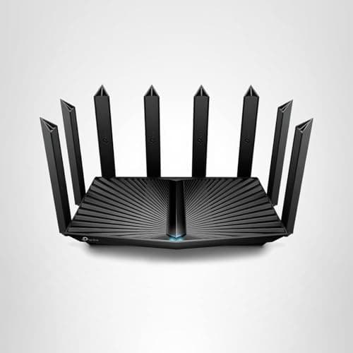 TP-Link AX6000 Wi-Fi 6 Router (Archer AX80) – Dual Band, 2.5 Gbps WAN/LAN Port, 8K Streaming,Wireless Internet Router with OneMesh and AP Mode, Long Range Coverage, WPA3, Beamforming 8