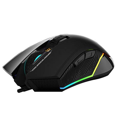 HP Wired Gaming Mouse LED RGB Backlit Adjustable 6200 DPI 6 Programmable Buttons Ergonomic USB Mice for Gamers 5