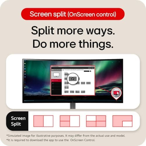 LG 32MR50C (32 Inch) Full HD Curved Monitor (1920 x 1080) with 100Hz, 5ms, VA Panel, AMD FreeSync™, HDMI X 2, VGA, Headphone Out, Tilt, Reader Mode, Flicker Safe, 3-Side Virtually Borderless - Black 5