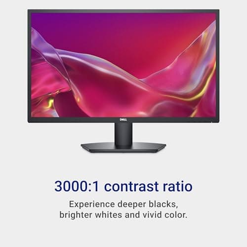 Dell 27 SE2725H Monitor - 27-Inch Full HD (1920x1080), VA Panel, Tilt Functionality, Certified by TÜV Rheinland for 3-Star Eye Comfort - Black 4
