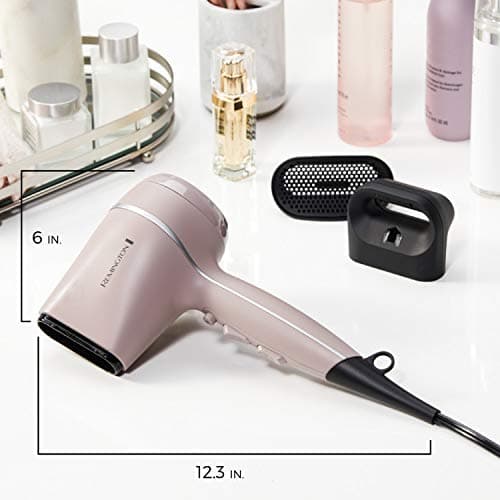 Remington Pro Wet2style Hair Dryer, With Ionic & Ceramic Drying Technology, Mauve, 1875 Watts of Drying Power 8