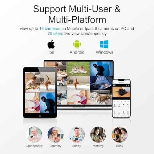 Security Cameras Wireless Outdoor 2K: Battery Powered WiFi Camera with AI Motion Detection for Home - Color Night Vision Spotlight Siren Alarm 2-Way Talk IP65 Waterproof Cloud TF Storage 2-Pack 8