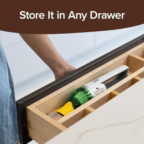 Horsepower Duck Compact Cordless Vacuum, Ultra-Powerful Upgraded Battery for Extra-Long Run Time, AS SEEN ON TV, Strong Suction, Easy to Store, Portable & Rechargeable. Home & Auto (Duck Basic) 8