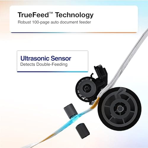 Epson RapidReceipt RR-600W Wireless Desktop Color 2-Sided Document & Tax Receipt Scanner with ScanSmart AI PRO Data Management Software for PC & Mac Touchscreen & 100-Page Auto Document Feeder 6