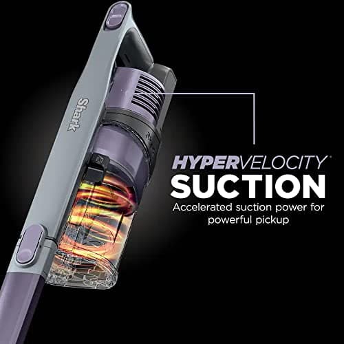 Shark IX141 H Pet truepet duoclean Cordless Stick Vacuum with Anti-Allergen Complete Seal Purple (Renewed) (IX141 H - Purple) 4