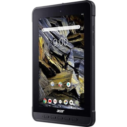 acer Enduro T1 ET108-11A-80PZ Rugged Tablet, 8.0" WXGA IPS Touch, MediaTek MT8385 Octa-Core Processor, 4GB LPDDR4, 64GB eMMC, WiFi-5, Front 2MP Webcam, Rear 5MP Webcam, Handstrap, Android 9 Pie