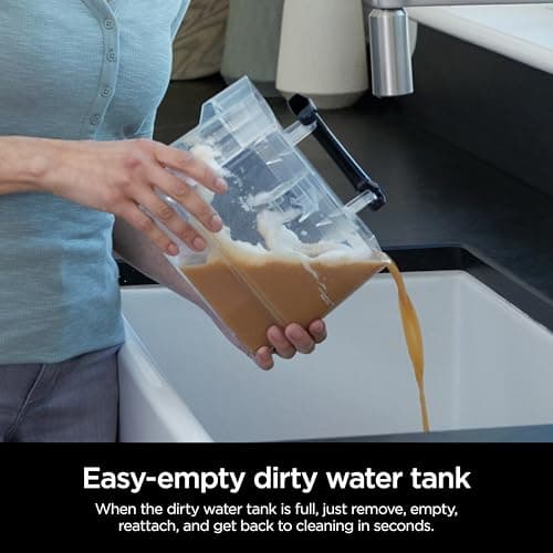 Shark StainStriker Portable Carpet and Upholstery Cleaner - Spot, Stain, & Odor Eliminator - Carpet, Area Rug, Couch, Upholstery and More, Navy, PX204 6