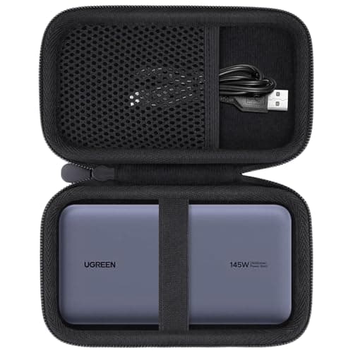 Baval Hard Portable Travel Case Compatible with UGREEN Power Bank 25000mAh 145W Portable Charger,Case Only