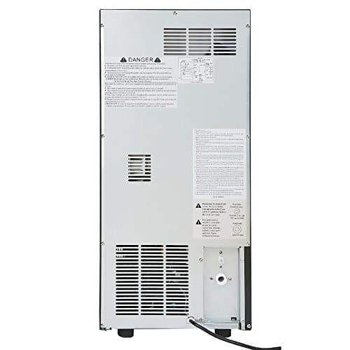 DUURA DI50 60Lb Premium Energy Star Clear Ice Cube Maker Machine for Built-in Undercounter or Freestanding Household Residential or Commercial Use, 15 Inch Wide, Silver 5