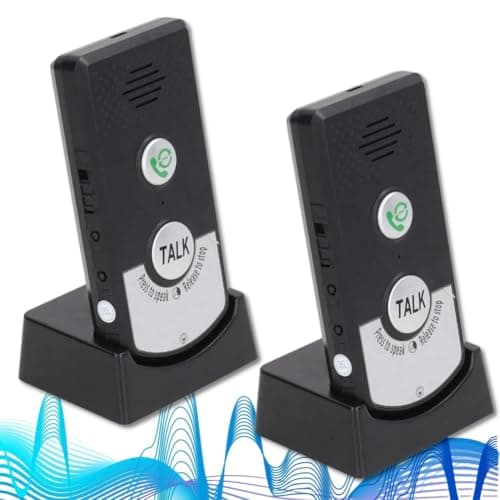 Intercom System for Home, 2 Way Voice Intercom Wireless, Home Intercom System Super Long Range Intercomunicador Intercom Doorbell System Unit for Home Hospital Office