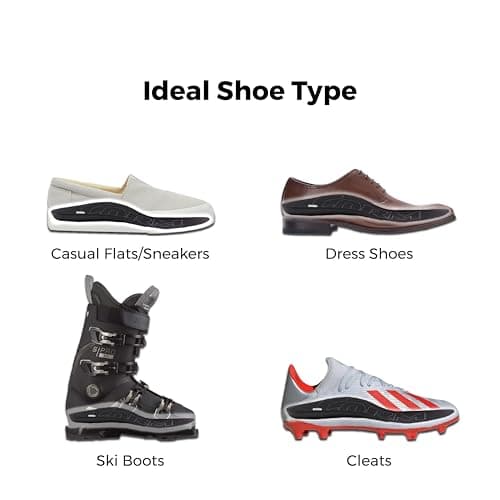 Ultra-Thin Plantar Fasciitis Insoles Designed for Comfort & Maximum Pain Relief, Ideal for Dress Shoes & Boots | Black (Men's 10-10.5, Women's 11.5-12) 5