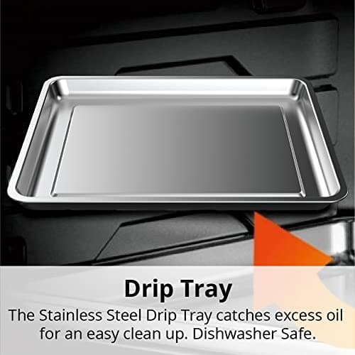 Aria 30 Qt. Touchscreen Toaster Oven with Recipe Book, Brushed Stainless Steel 8