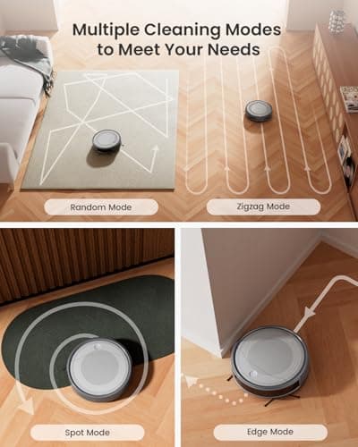 Lefant M310 Robot Vacuum Cleaner– 4500Pa Suction, Ultra-Slim & Quiet, PreciSense Obstacle Avoidance, WiFi/App/Voice Control, 160-Min Runtime, Self-Charging – Ideal for Pet Hair & Hard Floors (Gray) 8