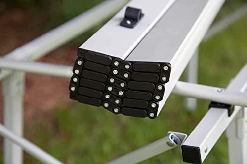 Camp Chef Mesa Aluminum Camp Table - Portable, Collapsible Camping Table for Outdoor & Camping Gear - Adjustable Table Height (27"-39") 5