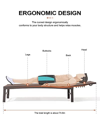 Crestlive Products Lounge Chair Outdoor Set of 2, Aluminum Pool Chaise Lounge Chairs, Adjustable Five-Position Tanning Recliner, All Weather for Patio, Beach, Yard, Pool (Brown) 4