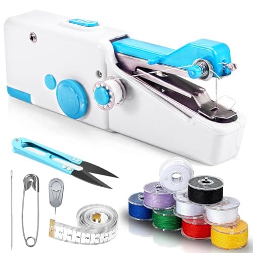 Handheld Sewing Machine, Mini Sewing Machine Fofrerebbernbrebrear