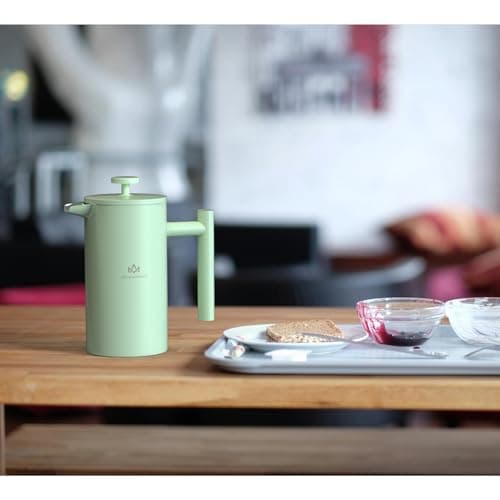 Miscedence French Press Coffee Maker, Double Wall Vacuum Insulated 304 Stainless Steel for Home, Camping and Office 7