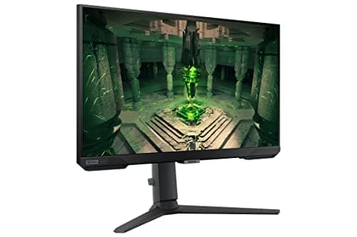 SAMSUNG 25" Odyssey G4 Series FHD Gaming Monitor, IPS, 240Hz, 1ms, G-Sync Compatible, AMD FreeSync Premium, HDR10, Ultrawide Game View, DisplayPort, HDMI, Fully Adjustable Stand, LS25BG402ENXGO 5