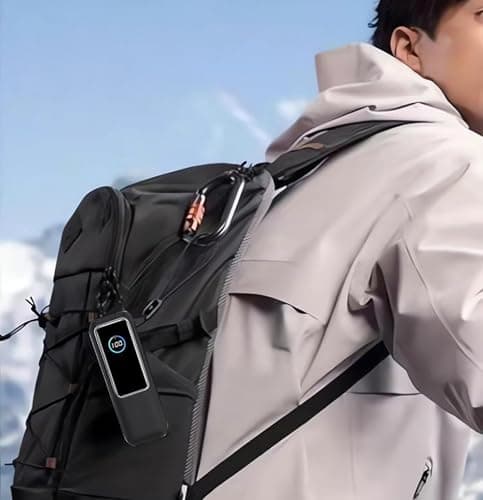 1 Pack Thick 1.5mm Silicone Case for Anker Zolo Power Bank (25000mAh 165W) - Protective Cover for Anker Laptop Portable Charger 165w, Full - wrap Protection with Precise Port Cutouts (Black) 6