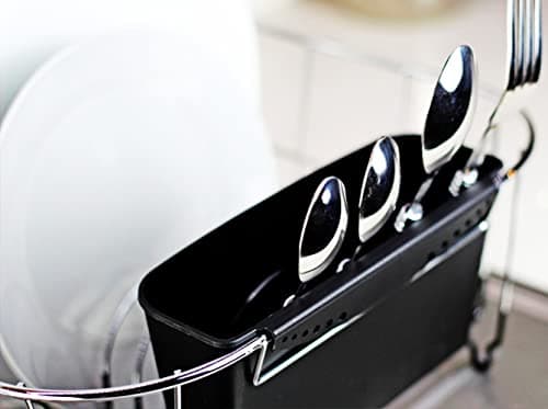 Neat-O Deluxe Chrome-Plated Steel Small Dish Drainers (Black) 6