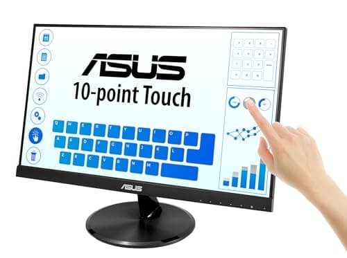 ASUS VT229H 21.5" Monitor 1080P IPS 10-Point Touch Eye Care with HDMI VGA, Black 8