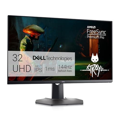 Dell G3223Q Gaming Monitor - 32-Inch 4K Ultra UHD (3840x2160), 144Hz 1Ms Display, AMD FreeSync+NVIDIA G-SYNC Compatible, Height/Swivel/Tilt Adjustability, 3Yr Advanced Exchange - Black 9