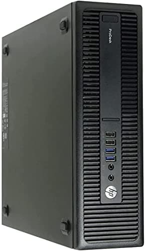 HP ProDesk 600 G1 SFF Intel Core i5-4590 3.30GHz 16GB DDR4 500GB HDD Intel HD Graphics 4600 Desktop PC Refurbished Window 10 Professional (Renewed)
