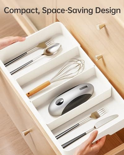 HouseSapp Rechargeable Electric Can Opener - Smooth Edge, One-Touch Automatic Can Opener for Seniors & Arthritis, Hands-Free Can Openers for Kitchen, Type-C Fast Charge, Compact Portable Can Openers 7