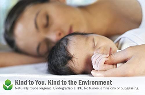 Waterproof Mattress Cover (Twin XL), Perfect Hospital Bed Protector, 4 Layer Protection, Super Soft, Fitted, Machine Washable, Vinyl Free, 39"x80" 5